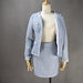Women's Custom Made Tassel Light Blue Tweed Blazer + Skirt Suit UK CUSTOMER SERVICE! Women's Custom Made Tassel Light Blue Tweed Blazer + Skirt Suit - Custom made suit with front pocket and long sleeves, Our tailor will happy to make exact body measurement , as per customer requirement. All items are made to order. Please advise your height, weight and body measurements ( Bust, shoulder, Sleeves, Waist and Length etc). Our tailors will make the order for you! Materials: Wool blend