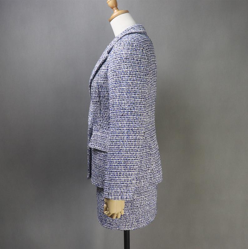 Women's CUSTOM MADE Tweed Dark Blue Jacket Coat Blazer+ Dress/ Skirt/ Trousers UK CUSTOMER SERVICE! Women's CUSTOM MADE Tweed Dark Blue Jacket Coat Blazer+ Dress/ Skirt/ Trousers, can worn for official use, interview , ceremony and college inauguration. Dry Cleaning and no machine washable. We offer Dress, Shorts, Skirts, Trousers for the suit