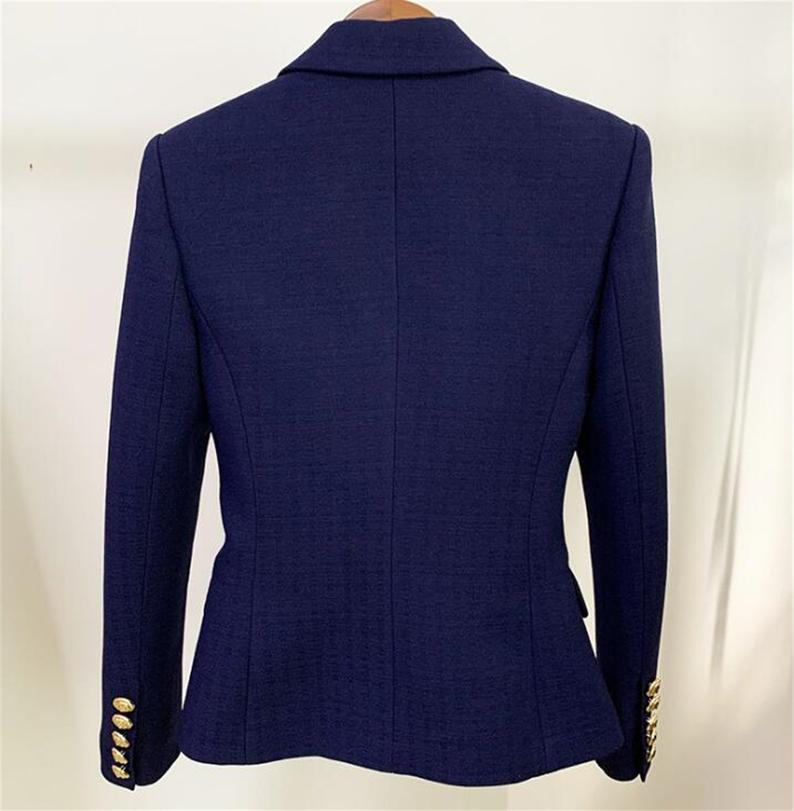 Women's Sequin Navy Fitted Blazer Jacket UK CUSTOMER SERVICE! Women's Sequin Navy Fitted Blazer Jacket - Style this luxury lined full length jacket up for a wedding guests receptions & ceremonies, special occasions, award ceremonies, graduations, going out, dinner date or cocktail party, black tie events or make a strong professional statement at your next big work meeting or interview.