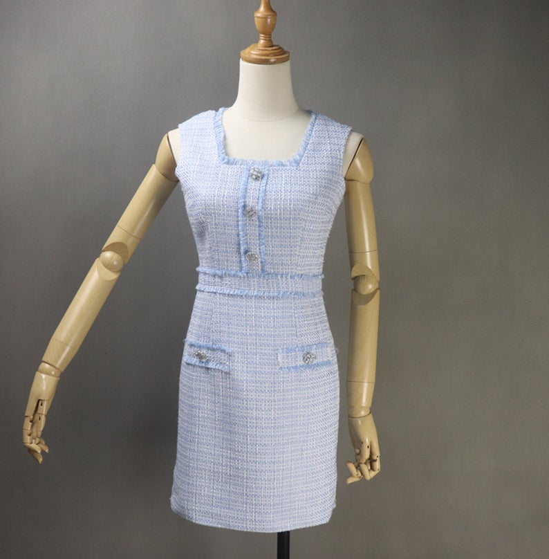 Women's CUSTOM MADE Tweed Blue Coat Cape + Dress/ Skirt/ Trousers UK CUSTOMER SERVICE! Women's CUSTOM MADE Tweed Blue Coat Cape + Dress/ Skirt/ Trousers, can worn for official use, interview , ceremony and college inauguration. Dry Cleaning and no machine washable. We offer Dress, Shorts, Skirts, Trousers for the suit