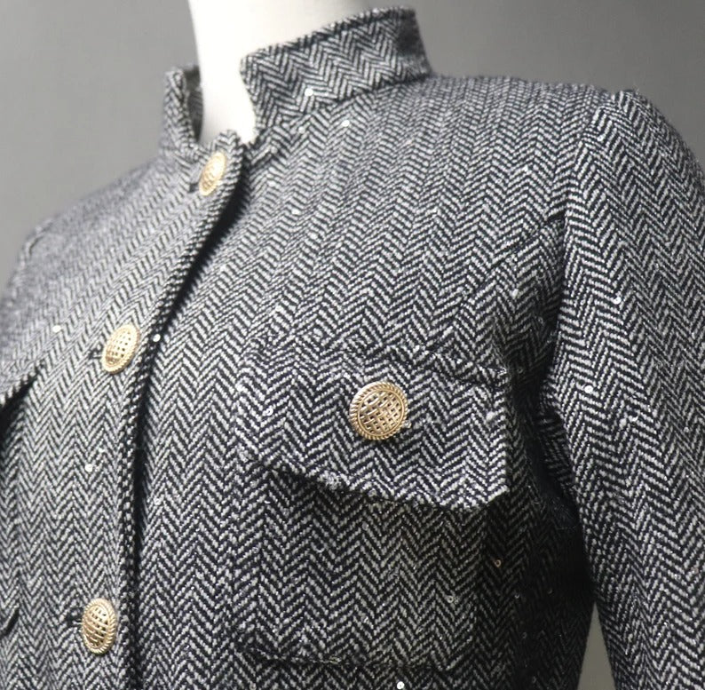 Women's Winter Tailor MADE 50% Wool Tweed Belted Long Warm Trench Coat Black - Fashion Pioneer