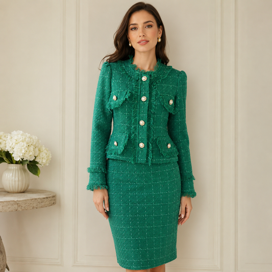 What to Wear to Homecoming: Why a Custom-Made Tweed Suit Is the Perfect Choice