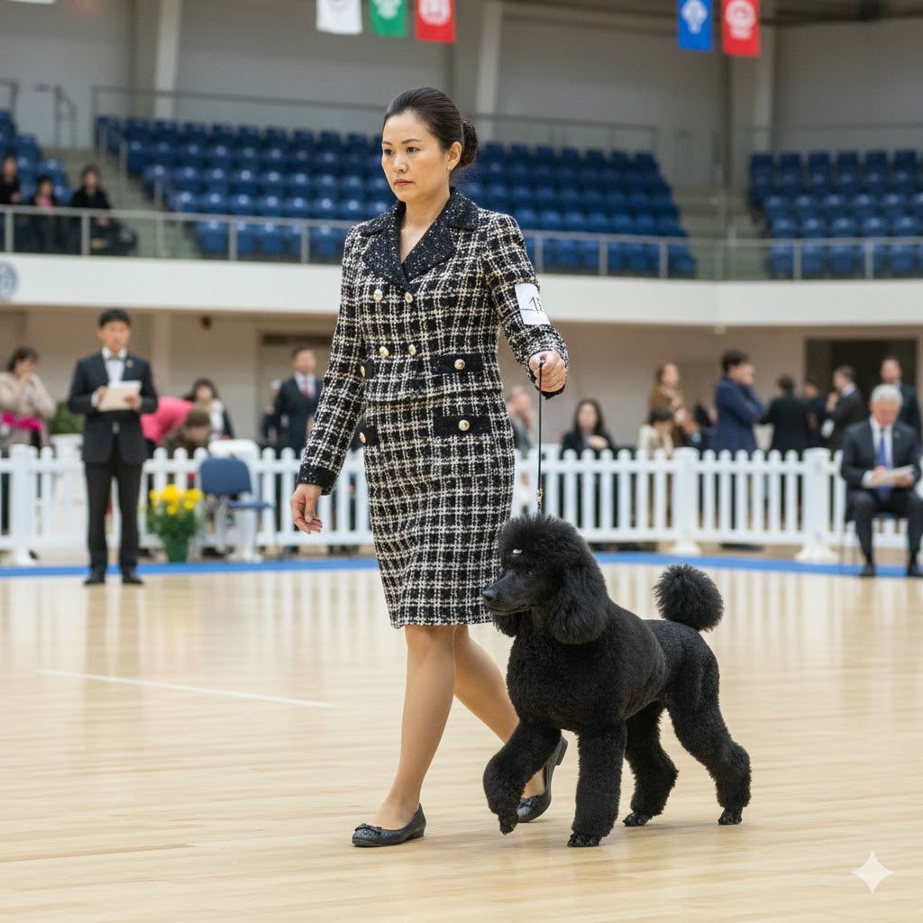 Walk the Ring in Style: Custom Tweed Suits for Dog Show Handlers