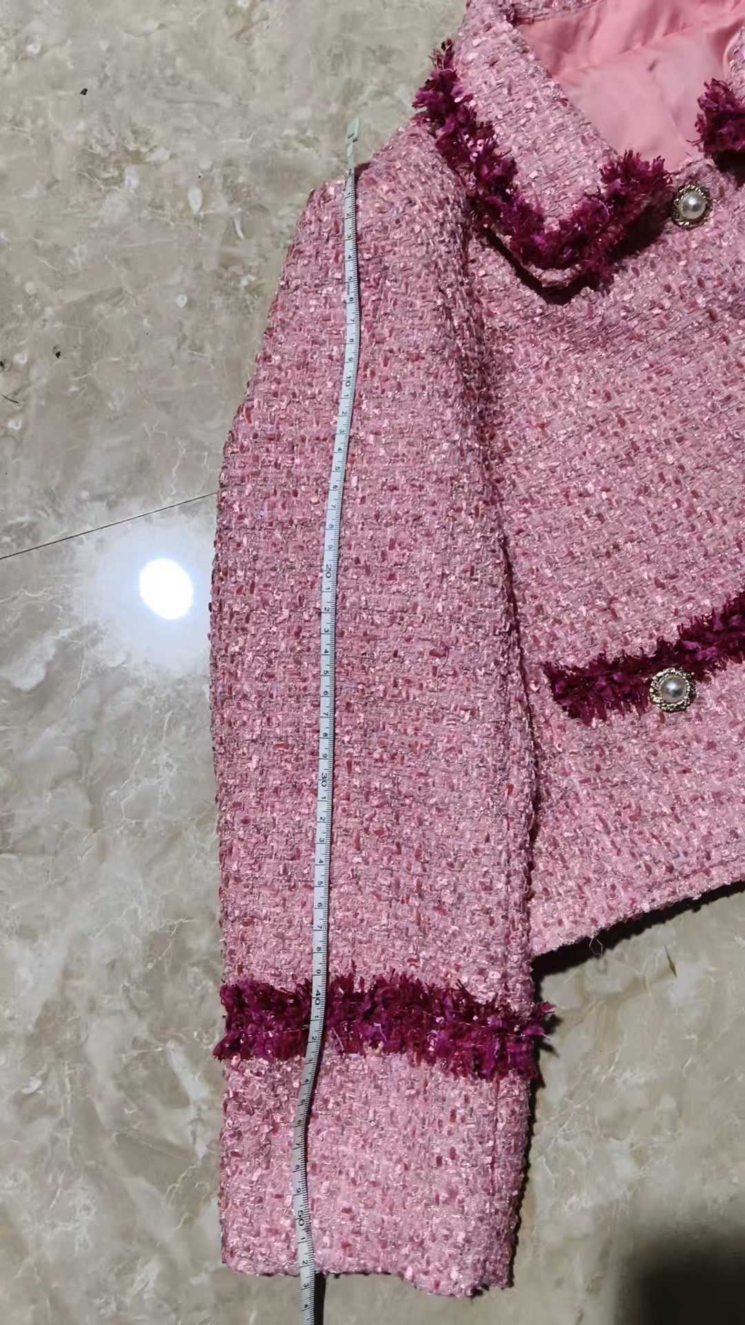 Custom Pink Tweed Wizard Professor Cosplay Suit | Magical School Costume | 1950s Style Set