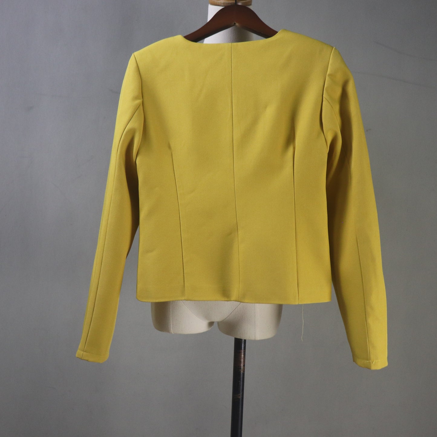 Custom Made Blazer Skirt Suit: Cropped Jacket, Fishtail Skirt, Any Size