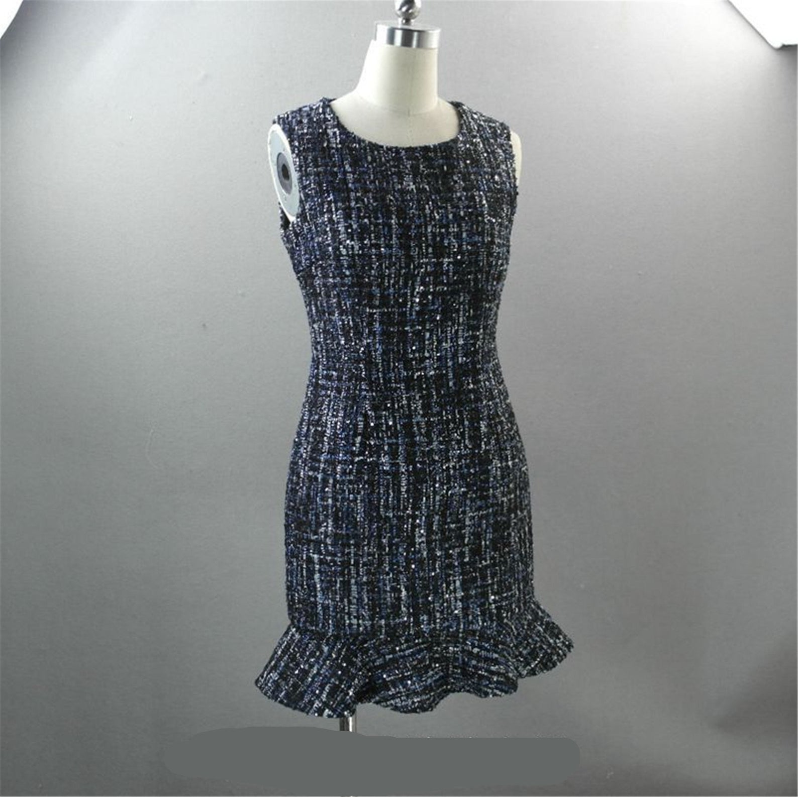 Sequin Mini Tweed Dress For Women Sequin Mini Tweed Dress For Women
