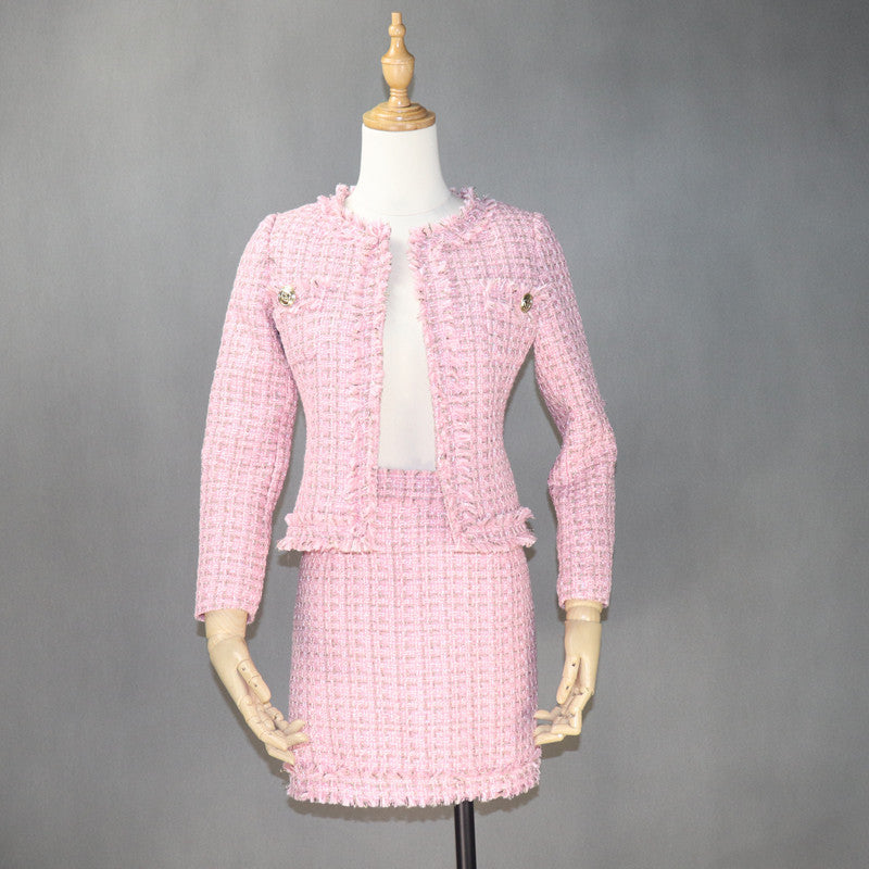 Women's Designer Inspired Custom Made Tweed Blazer + Skirt Suit   UK CUSTOMER SERVICE! Women's Designer Inspired Custom Made Tweed Blazer + Skirt Suit - Homecoming Suits, One of the popular custom suits and best selling product from our shop. Can wear for Fashion Model wear, wedding, church wear, events, Birthday party, Inauguration, Ceremony, Outside wear, night out ,Dinner with partner and friends. More comfort and chic look. We have both Suits and skirts with best price.