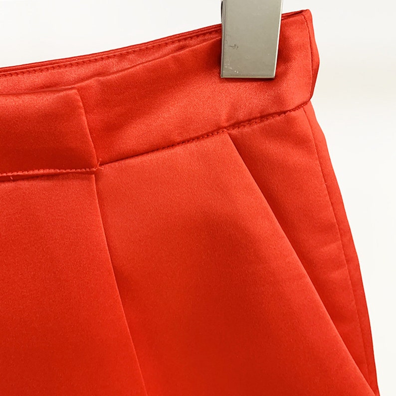 Women's Luxury Sexy Red Jacket Coat Blazer+Bra+ Shorts